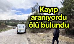 Kayıp aranıyordu ölü bulundu