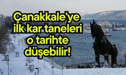Çanakkale'ye ilk kar taneleri o tarihte düşebilir!