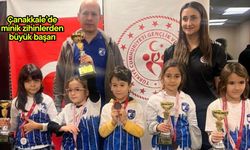 Çanakkale’de minik zihinlerden büyük başarı