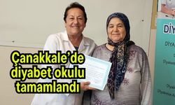 Çanakkale’de diyabet okulu tamamlandı
