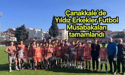 Çanakkale’de Yıldız Erkekler Futbol Müsabakaları tamamlandı