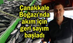 Çanakkale Boğazı'nda akım için geri sayım başladı (Video)