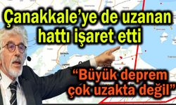 Çanakkale’ye de uzanan hattı işaret etti!