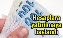 Hesaplara yatırılmaya başlandı
