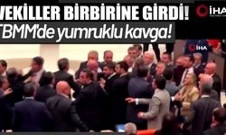 TBMM'de yumruklu kavga (Video)