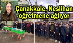 Çanakkale, Neslihan öğretmene ağlıyor (Video)