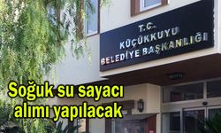 Soğuk su sayacı alımı yapılacak
