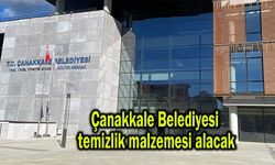 Çanakkale Belediyesi temizlik malzemesi alacak