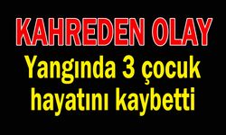 Yangında 3 çocuk hayatını kaybetti (Video)