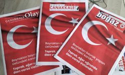 Boğaz Medya manşetlerini şanlı bayrağımızla donattı