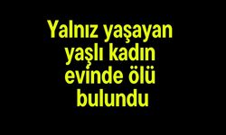 Yalnız yaşayan yaşlı kadın evinde ölü bulundu