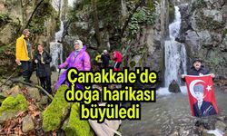 Çanakkale'de doğa harikası büyüledi