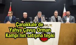 Çanakkale’de Yahya Çavuş Orman Kampı’nın satışına tepki