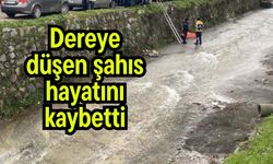 Dereye düşen şahıs hayatını kaybetti