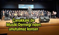 Çanakkale’de Musiki Derneği’nden unutulmaz konser