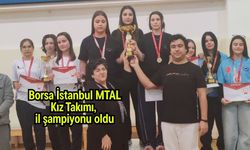 Borsa İstanbul MTAL Kız Takımı, il şampiyonu oldu