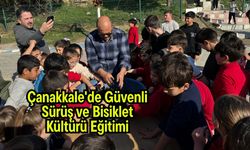 Çanakkale'de Güvenli Sürüş ve Bisiklet Kültürü Eğitimi