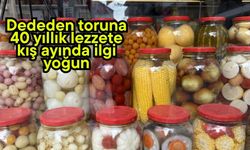 Dededen toruna 40 yıllık lezzete kış ayında ilgi yoğun