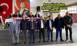 Ayvacık’ta başkan Mehmet Solak güven tazeledi