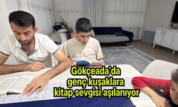 Gökçeada’da genç kuşaklara kitap sevgisi aşılanıyor