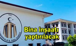 Bina inşaatı yaptırılacak