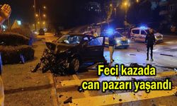Feci kazada can pazarı yaşandı! (Video)