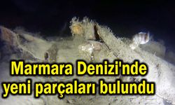 Marmara Denizi'nde yeni parçaları bulundu (Video)