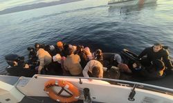 Çanakkale açıklarında 38 kişi yakalandı