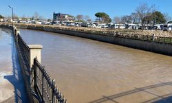 Biga'da taşan Kocabaş Çayı normale döndü (Video)