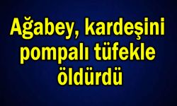 Ağabey, kardeşini pompalı tüfekle öldürdü