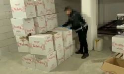 500 bin lira değerinde kaçak tütün ve makaron ele geçirildi