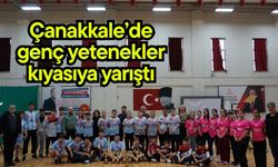 Çanakkale’de genç yetenekler kıyasıya yarıştı