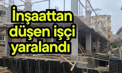 İnşaattan düşen işçi yaralandı