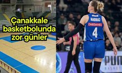 Çanakkale basketbolunda zor günler