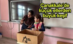 Çanakkale’de küçük ellerden büyük keşif