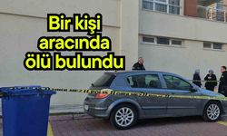 Bir kişi aracında ölü bulundu