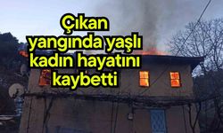 Çıkan yangında yaşlı kadın hayatını kaybetti