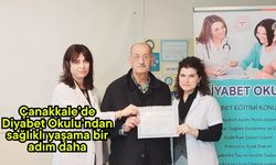 Çanakkale’de Diyabet Okulu’ndan sağlıklı yaşama bir adım daha
