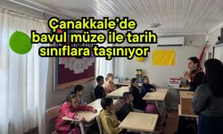Çanakkale’de bavul müze ile tarih sınıflara taşınıyor