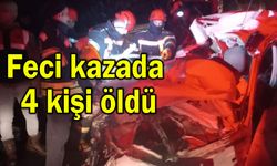 Feci kazada 4 kişi öldü (Video)