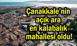 Çanakkale’nin açık ara en kalabalık mahallesi oldu!