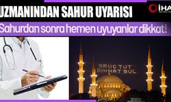 Reflüye karşı sahurdan sonra bunları yapmayı ihmal etmeyin! (Video)