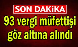 93 vergi müfettişi göz altına alındı (Video)