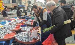 Tekirdağ’da hamsi 50 TL’ye düştü