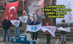 Çanakkale’de 18 Mart Zaferi Anısına yelken yarışları düzenlendi