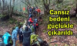 Cansız bedeni güçlükle çıkarıldı (Video)