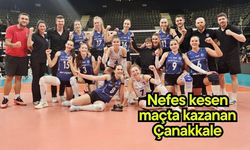 Nefes kesen maçta kazanan Çanakkale