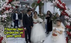 Filipinler'den Çanakkale’ye gelin geldi (Video)