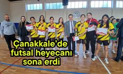 Çanakkale’de futsal heyecanı sona erdi