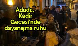 Adada, Kadir Gecesi’nde dayanışma ruhu